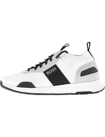 mens hugo boss trainers white