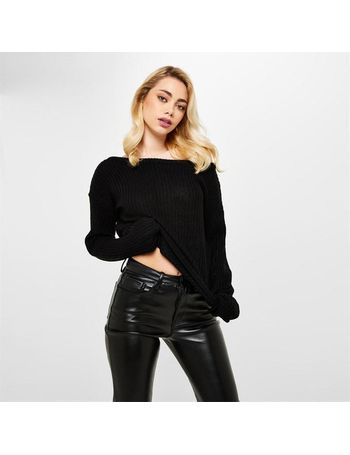 Missguided ophelia discount off shoulder jumper