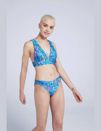 Animal Jezabel Womens Beachwear Bikini Capri Blue All Sizes 