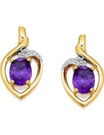 F hinds hot sale amethyst rings