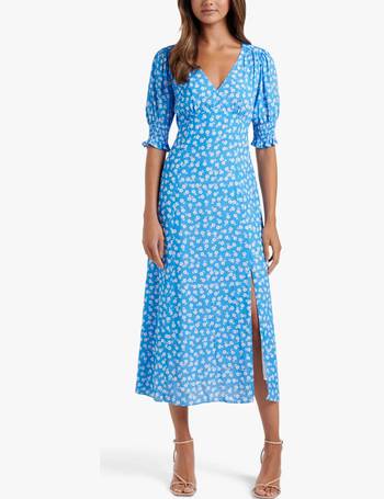 brianna printed midi dress