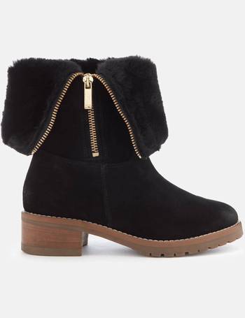 Carvela hot sale fur boots