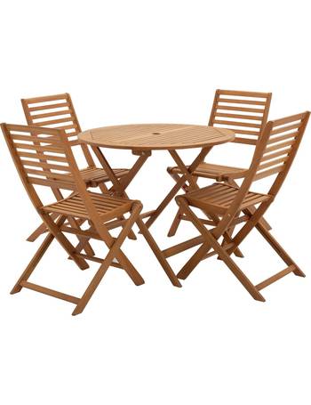 Argos garden dining table hot sale