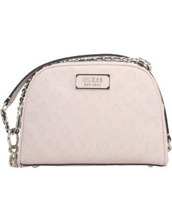 guess monogram crossbody bolsa