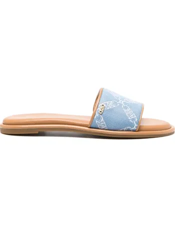 Shop Women s Michael Kors Slide Sandals up to 75 Off DealDoodle