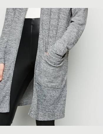 hooded cardigan new look