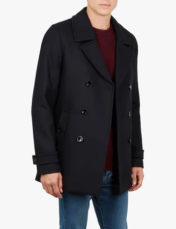 ted baker summit wool peacoat