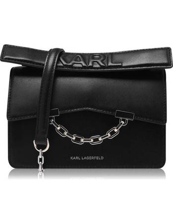 karl lagerfeld sphynx shoulder bolsa