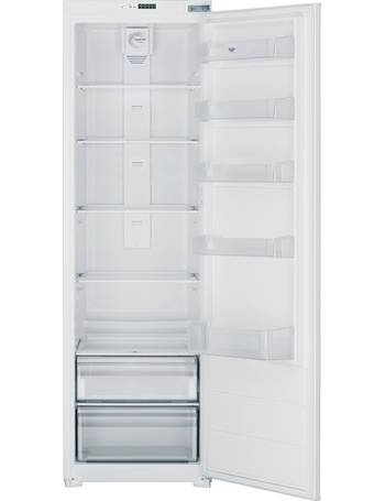 bush beucl6082 integrated under counter larder fridge white