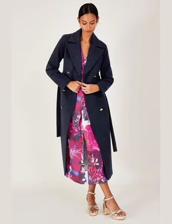 Monsoon blair outlet brushed wool coat