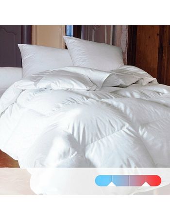 Nature 4.5 tog 100% polyester with organic cotton duvet white La Redoute  Interieurs