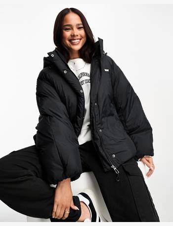 Levi's kerri puffer 2024 coat caviar black