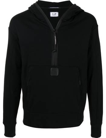 C.P. Company half-zip Fastening Cotton Hoodie - Farfetch