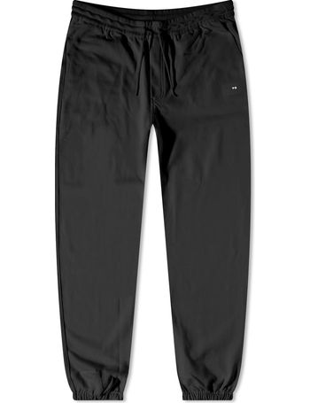 Y3, Tricot Cuffed Joggers, Men, Black