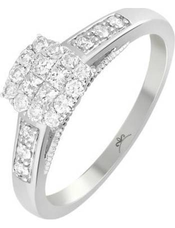 H samuel on sale cluster ring