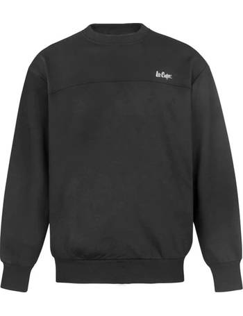 Lee cooper fleece crew sale sweater mens