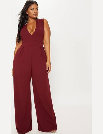 Pretty Little Thing Womens Plus Size Jumpsuits up to 75% Off DealDoodle