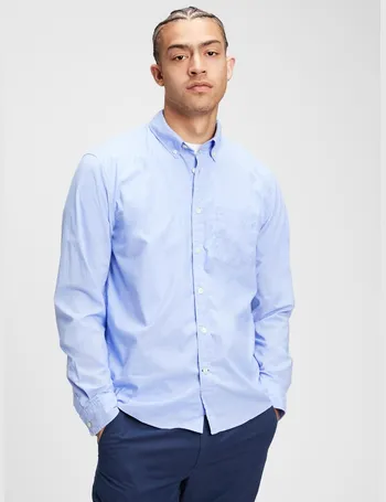 gap slim fit stretch shirt