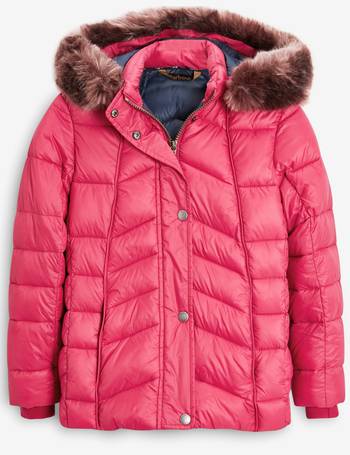 girls pink barbour jacket