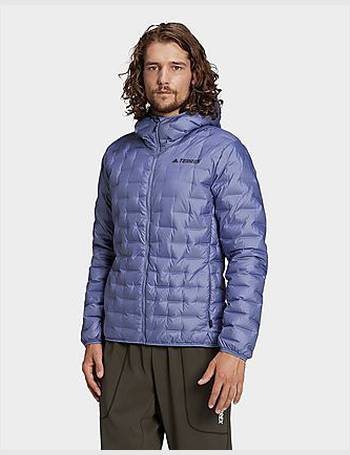 adidas long bench down jacket