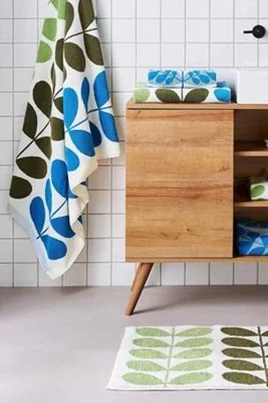 Orla kiely duo online stem towels