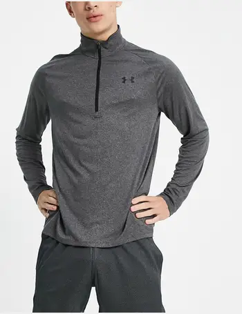 Under Armour Training Heat Gear compression long sleeve top in white