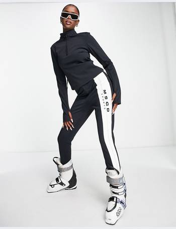 MSGD Ski Silver Metallic Padded Snow Suit Missguided