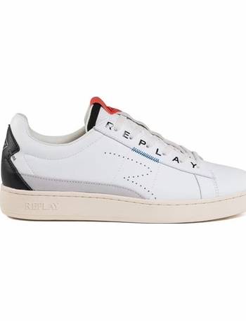 Replay Polaris Court Trainers White