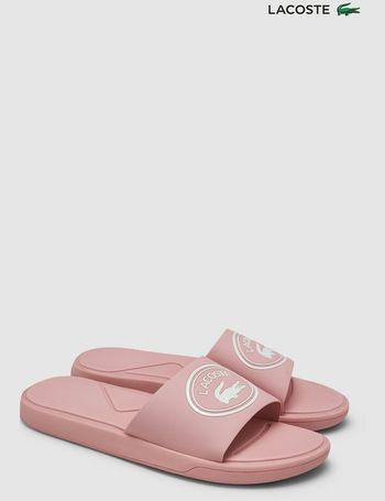 lacoste slides women