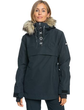 Roxy Meade ski jacket in back