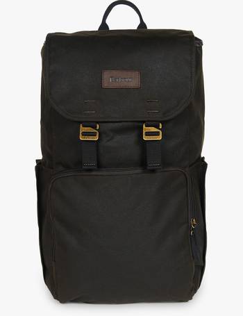 barbour traveller wax backpack