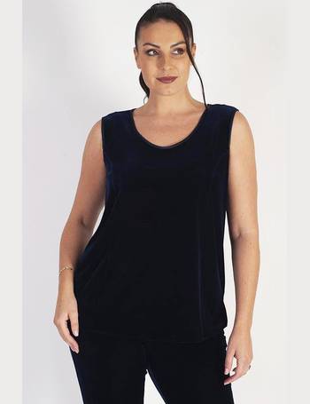 Navy Sleeveless Essential Camisole