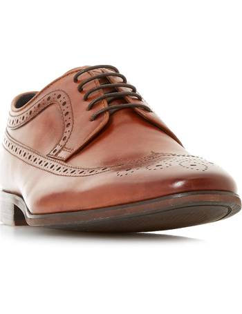 Bertie packman clearance leather brogues tan