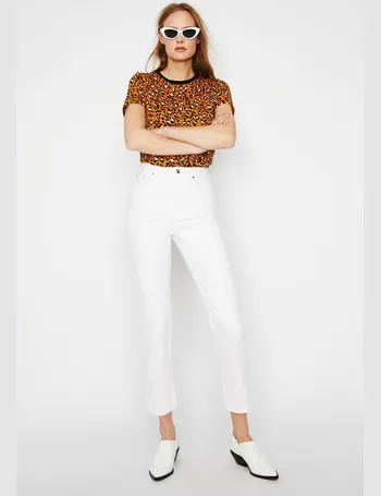 warehouse slim cut jeans