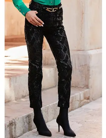 Black Coated Perfect Skinny Jeans