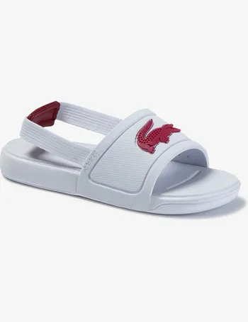 lacoste childrens sliders