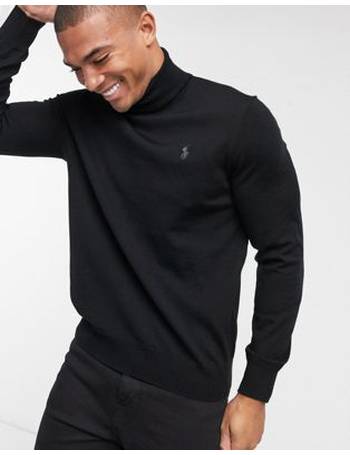 ralph lauren mens roll neck jumper