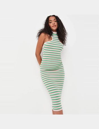 Missguided striped outlet dress