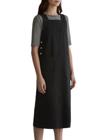 toast denim pinafore