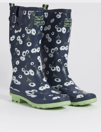 tu leopard print wellies