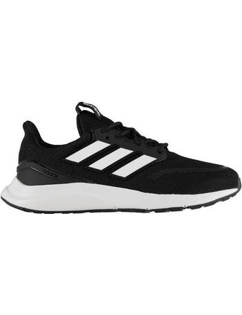sports direct black adidas trainers