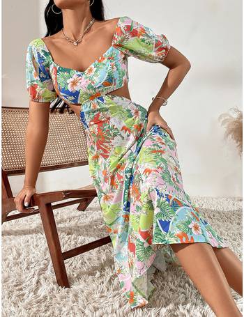 Shop SHEIN Tropical Dresses for Women