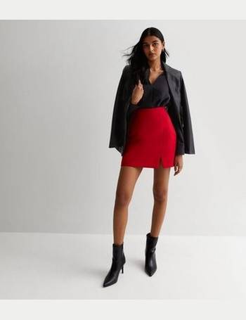 New Look buckle mini skirt in rust | ASOS