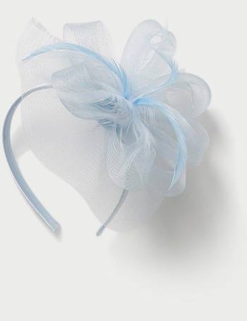 debenhams silver grey fascinators