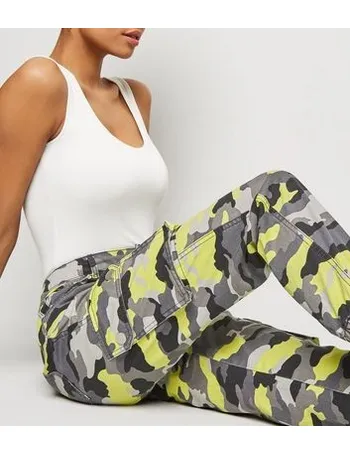 camo trousers womens new look