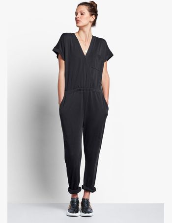 hush denim jumpsuit