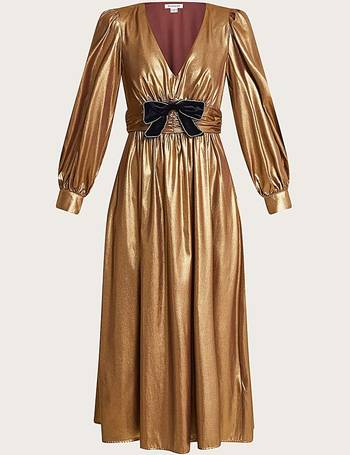 Jd williams shop gold dress