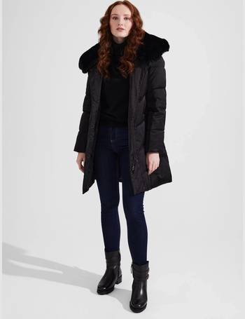 Hobbs livia puffer outlet coat