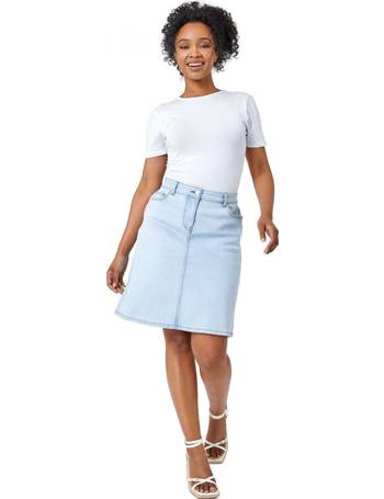 Roman originals denim on sale skirt