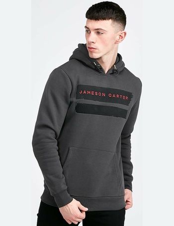 jameson carter paint stripe hoodie